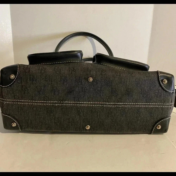 Dooney & Bourke DB signature print canvas bag - Picture 3 of 14
